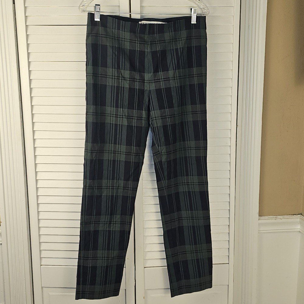 Gretchen‎ Scott Womens Blue Green Multi Melville Tantan Gripeless Pants Large